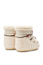 Icon Low Faux Fur Beads Boot